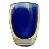 Vaso Café Color Azul Tipo Bodum Doble Vidrio Pared Jarrito