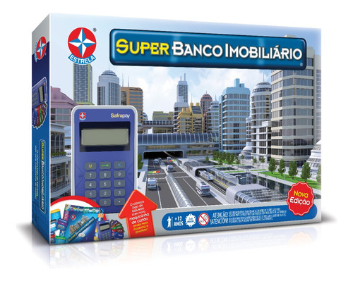 Jogo Super Banco Imobiliário Estrela