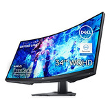 Monitor Gaming Curvo Dell 34puLG, 144hz, Wqhd (3440 X