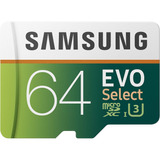 Samsung 64gb 100mb / S (u3) Microsdxc Evo Seleccione La Tarj