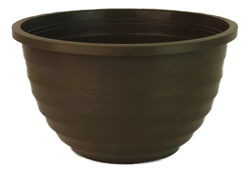 50 Macetas Bowl N° 12  Negro Plastico Bols