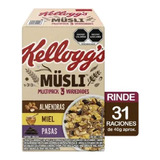 Cereal Musli Kellogg's Variety Almendras,miel Y Pasas 1.27kg