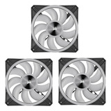 Kit 3x Cooler Fan Corsair Ql140 Rgb 140mm Pwm 