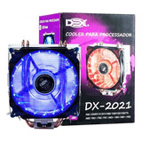 Cooler Gamer P/ Processador - Dx-2021 Azul