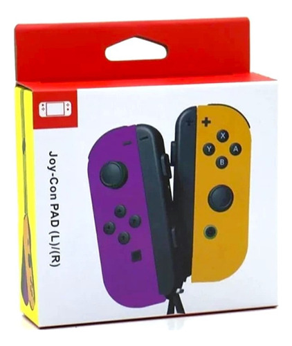 Joycon Alternativo Para Nintendo Switch Orange Purple