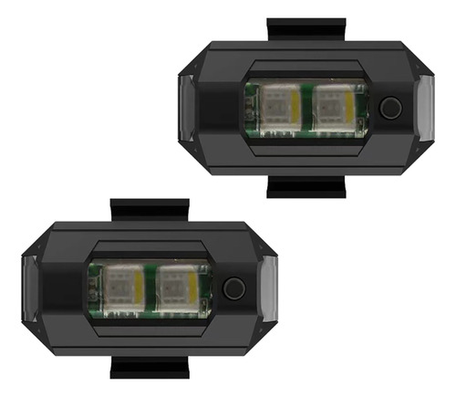 2 Luces Estroboscópicas Led Intermitentes Para Motocicletas