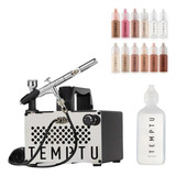 Kit Para Maquillar Con Aerógrafo Temptu Best Selling S-one