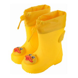 Botas Lluvia Andrea Niña Unicornio Brillos Rosas Impermeable