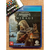 Assassin's Creed Mirage Ps4 Mídia Física Usado Assassin 