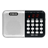 Radio Parlante Portátil Bolsillo Fm Usb Sd Recargable 