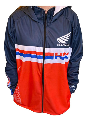 Campera Honda Yamaha Kawasaki  Ketten Frizado Motocross