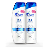 2 Pack Shampoo Head & Shoulders Limpieza Renovadora 375ml