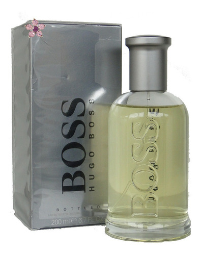 Perfume Hugo Boss Bottled Cinza 200ml Original Nota Fiscal.