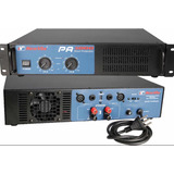Amplificador De Potência New Vox Pa 5000 - 2500w Rms