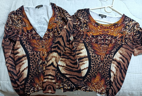 Conjunto Invierno Mujer Animal Print