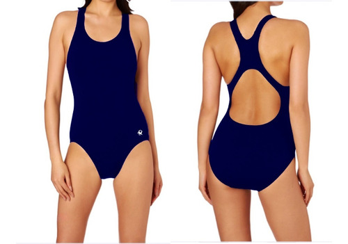 Trajes De Natacion Para Mujer Marino Olympico Lycra