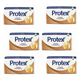 Jabón En Barra Protex Avena Pack X6 Unid X125gr