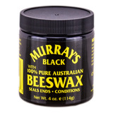 Murray's Cera De Abejas, Negro, 4 Onzas