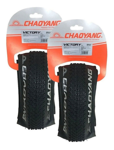 Par Pneu Aro 29 Bike Mtb Chaoyang Victory 29 X 2.20 Kevlar