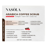 Nasola Arabica Coffee - Exfoliante Corporal Con Colageno, Te