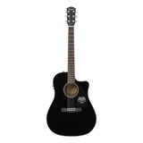 Guitarra Fender Electroacustica Cd-60sce Black 0970113006