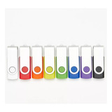 Pack De 20 Pen Drives Usb De 8 Gb En 5 Colores