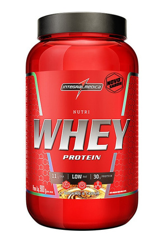 Nutri Whey Protein 900g Pote Integral Médica Envio Imediato