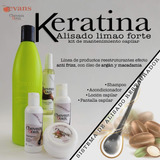 Keratina Evans Brasileña Incluye Kit Mantenimiento + Detox