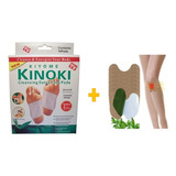 100 Parches Desintoxicantes Pies Kinoki + 10 Parches Rodilla