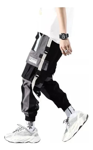 Pantalones De Correr Casuales De Hip-hop Para Hombres