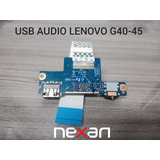 Usb Audio Lenovo G40-45