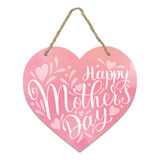 Placa De Boas-vindas Da Porta - Placa De Feliz Dia Das Mães