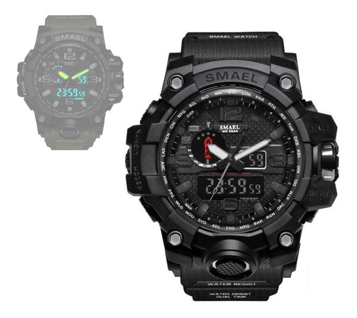 Relógio Masculino Militar Esportivo Digital Smael G-shock