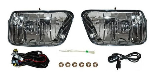 Set Faros Niebla Chevrolet Trailblazer 02/09 Generica