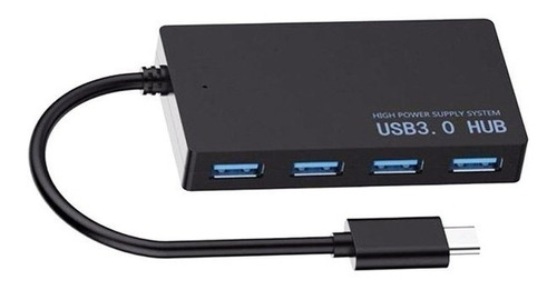 Multiplicador Tipo C - 4 Puertos Usb 3.0 