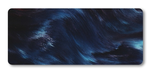 Mousepad Xxl 80x30cm Cod.144 Arte Abstracto Textura Azul