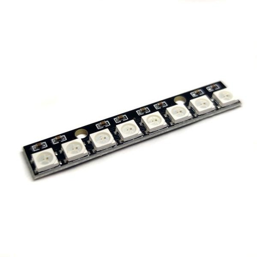 Cinta Led Tira De 8 Led Rgb 5050 Ws2812  Controlables Serie