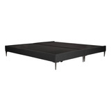 Base Cama Slim King Size Dicasa Linnia Negro