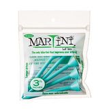 Martini Tee De Golf 3-1 / 4  Tees Plástico Duradero (5 Pack)