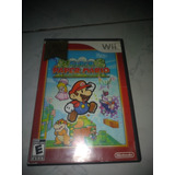Nintendo Wii Wiiu Videogame Super Paper Mario No Instructivo