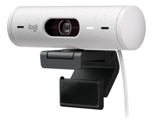 Camara Web Logitech Brio 500 Con Micrófono Blanco 960-001426