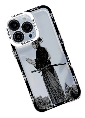 Funda De Teléfono Vagabond Anime Miyamoto Para iPhone 15 14