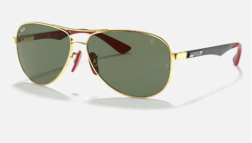 Óculos De Sol Masculino Ray-ban Rb8313-m F008/71 61 Ferrari