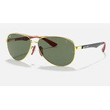 Óculos De Sol Masculino Ray-ban Rb8313-m F008/71 61 Ferrari