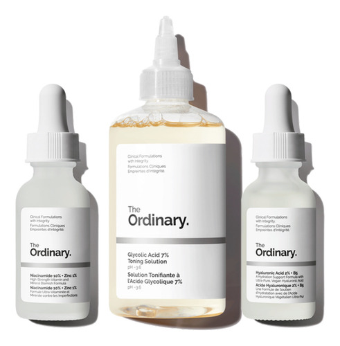 The Ordinary Glycolic Acid + Niacinamide  + Hyaluronic