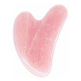 Aovioandy Gua Sha - Herramienta De Masaje De Cuarzo Rosa, He