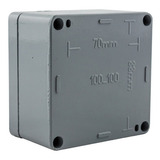 Caja Estanca De Aluminio Inyectado Ip65 Multifunción 100x100