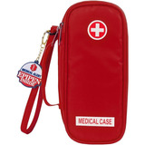 Estuche Médico De Transporte Portátil De Insulina Rojo