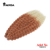 Ariel-xs Afro Curl Twist Crochet Hair Trenzado De Ondas Prof