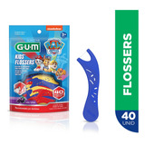 Flosser Infantil-fio Dental Forquilha Patrulha Canina  (gum)